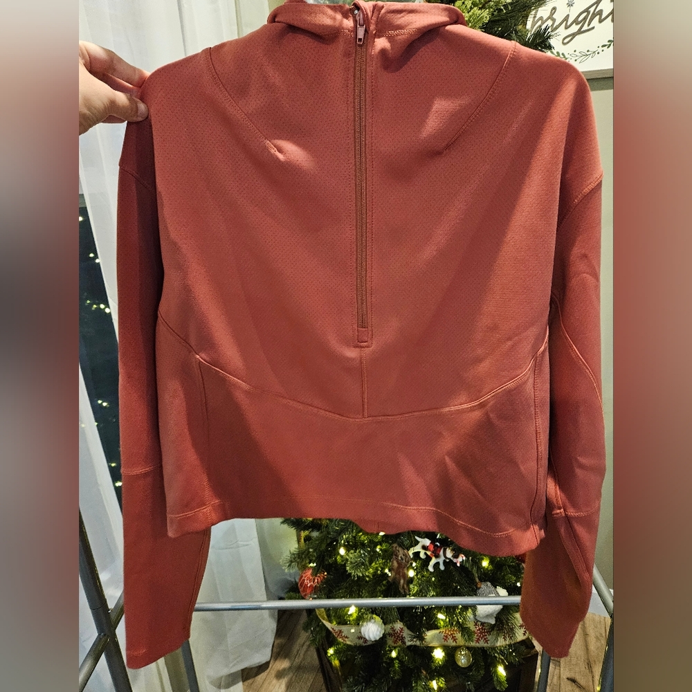 Born Primitive Convertible Pullover Rust Orange S… - image 1